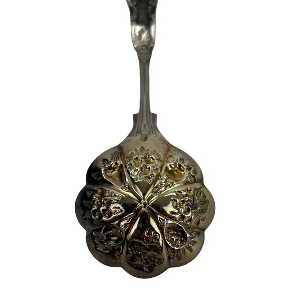 Vintage EPNS A1 Sheffield Ladle Berries Serving Spoon - Picture 5 of 6